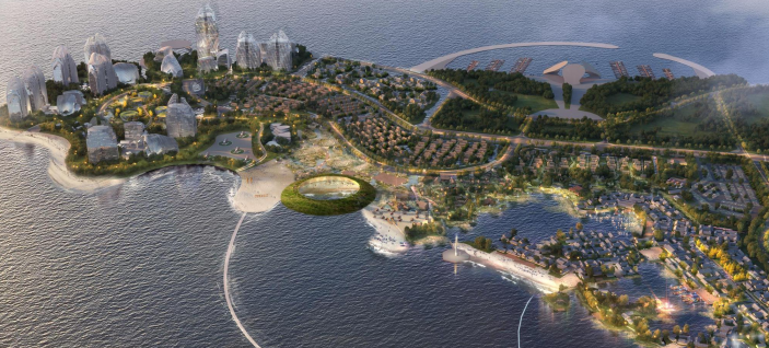 南宫NG28成功中标中南置地唐山湾风情幼镇项目设计